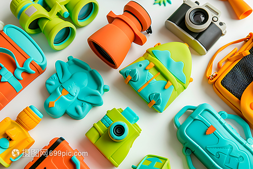 夏日彩色卡通玩家 粘土产品的新风潮