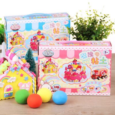 品牌色彩泥_轻质12色彩泥 创意diy能力 厂家直销 