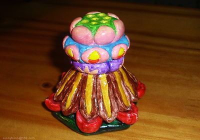 纸粘土莲花塑|工业/产品|礼品/纪念品|sunnyboon 