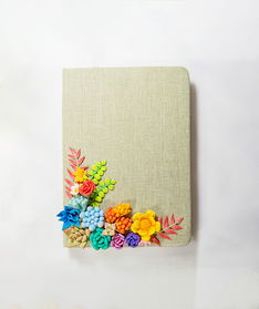 黏土衍生品的设计与制作 笔记本封面