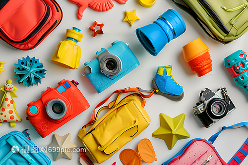 夏日可爱玩具收集