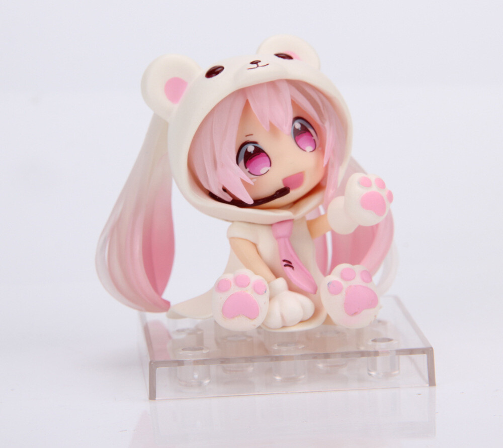 初音未来的可爱化身 从樱花熊到雪初音的粘土世界